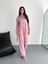 Gömlek Pantolon Ikili Takım - Toz Pembe 5
