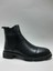 Hakiki Deri Esnek Siyah Bağcıksız Chelsea Model Kışlık Erkek Bot C-7684254RMS 2