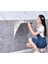 Siyah Mermer Desen Yapışkanlı Pvc Duvar Kaplama Mutfak Banyo Sticker 30*60CM (6 Adet) 1,08MT2 2