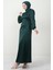 Sahra Tesettür Elbise Zümrüt 2