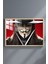 V For Vendetta Çerçeveli Metal Poster Tablo 3