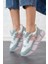 Kadın Ortopedik Tabanlı File Detaylı Sneaker Spor Ayakkabı 3