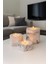 Dekoratif Tealight Mumluk (Mermer) 6