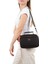 Kadın Kumaş Uzun Askılı El ve Omuz Çantası – Siyah – NEWPOLO370 3