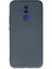 Huawei Mate 20 Lite Kılıf Nano Içi Kadife Silikon - Gri 1
