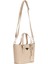 Kadın Kumaş Uzun Askılı El ve Omuz Çantası – Bej– NEWPOLO371 1