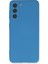 Samsung Galaxy S21 Fe Kılıf Nano Içi Kadife Silikon - Mavi 1