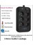 Ftr-11 Termal Akım Korumalı 6 Priz 3 USB Girişli 2 Metre Uzatma Kablolu Priz 2