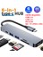 6 In 1 Çevirici Çoğaltıcı Type-C Hub Pc Tablet Tel 4K HDMI USB 3.0/2.0 Sd Tf Okuyucu 1