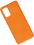 Samsung Galaxy S20 Plus Kılıf Nano Içi Kadife Silikon - Turuncu 2