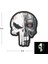Da 3D Pvc Patch Termınator Skull Kuru Kafa Fosforlu DA-NAS-226 1
