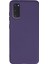 Samsung Galaxy S20 Kılıf Nano Içi Kadife Silikon - Mor 1