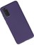 Samsung Galaxy S20 Kılıf Nano Içi Kadife Silikon - Mor 2