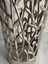 Arbol Eskitme Gümüş Delikli Vazo-72 cm 4