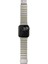 Apple Watch 42MM Mkst KRD-149 Titanyum Silikon Kordon - Gümüş-Turuncu 5