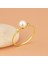 14K Solid Gold Tektaş İnci Yüzük 6
