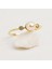 14K Solid Gold Tektaş İnci Yüzük 10
