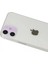iPhone 12 Rainbow Kamera Lens Koruma Cam - Mor 1