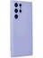 Samsung Galaxy S22 Ultra Kılıf Nano Içi Kadife Silikon - Lila 2
