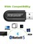 HJX-001 Araba USB Bluetooth 5 Adaptörü Ses Müzik Verici Alıcı 3.5mm Aux Tv Pc Kulaklıklar Için 4