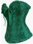 Enissa Işlemeli Korse - Koyu Yeşil 1