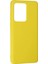 Samsung Galaxy S20 Ultra Kılıf Nano Içi Kadife Silikon - Sarı 3