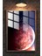 Merkür Gezegen Çerçeveli Metal Poster Tablo 4