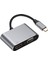 4‑in‑1 Usb‑c Genişletici Dock | HDMI + VGA + Usb‑a + Pd – 4K Destekli 3