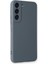 Samsung Galaxy S23 Kılıf Nano Içi Kadife Silikon - Gri 2