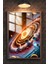 Uzay Gezegenler Çerçeveli Metal Poster Tablo 4