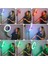 Rgb Işıklı 26 cm 10 Inç Çok Renkli LED Ring Light 2.1m Tripot Youtube Tiktok Make Up Çekim Işığı 4