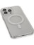 Iphone 13 Pro Max Kılıf Matte Şeffaf Magneticsafe - Şeffaf 4