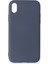 Iphone Xr Kılıf Nano Içi Kadife Silikon - Gri 1