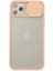Iphone 11 Pro Max Kılıf Palm Buzlu Kamera Sürgülü Silikon - Pembe 1