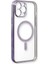Iphone 13 Pro Kılıf Magneticsafe Lazer Silikon - Mor 4