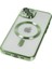 Iphone 14 Kılıf Kross Magneticsafe Kapak - Koyu Yeşil 5