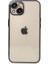Iphone 14 Plus Kılıf Lensli Silikon - Siyah 1