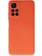 Xiaomi Redmi Note 11T Kılıf Nano Içi Kadife Silikon - Turuncu 1