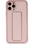 Iphone 11 Pro Max Kılıf Coco Deri Standlı Kapak - Pembe 1