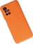 Xiaomi Redmi 10 2022 Kılıf Nano Içi Kadife Silikon - Turuncu 3