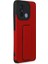Ieg Xiaomi Redmi 12C Kılıf Mega Standlı Silikon - Kırmızı 2