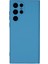 Samsung Galaxy S22 Ultra Kılıf Nano Içi Kadife Silikon - Mavi 1