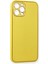 Iphone 12 Pro Kılıf Coco Deri Silikon Kapak - Sarı 3