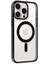 Iphone 15 Pro Max Kılıf Erozi Magsafe Kapak - Siyah 3
