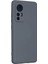 Xiaomi Mi 12 Kılıf Nano Içi Kadife Silikon - Gri 3