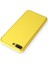 Iphone 7 Plus Kılıf Coco Deri Silikon Kapak - Sarı 3