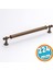 Metal Kulp Mobilya Çekmece Mutfak Dolabı Dolap Kulpları Kulpu Kulpları Düz Model 224 mm Bronz 1