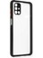 Samsung Galaxy M51 Kılıf Miami Şeffaf Silikon - Siyah 1