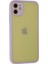 Iphone 11 Kılıf Montreal Silikon Kapak - Mor 3