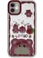 Iphone 11 Kılıf Sweet Desenli Silikon Kapak - Pembe 1